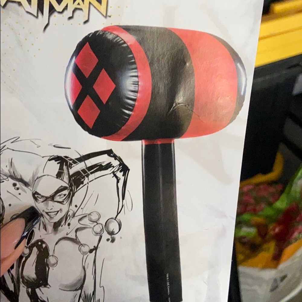 Inflatable mallet